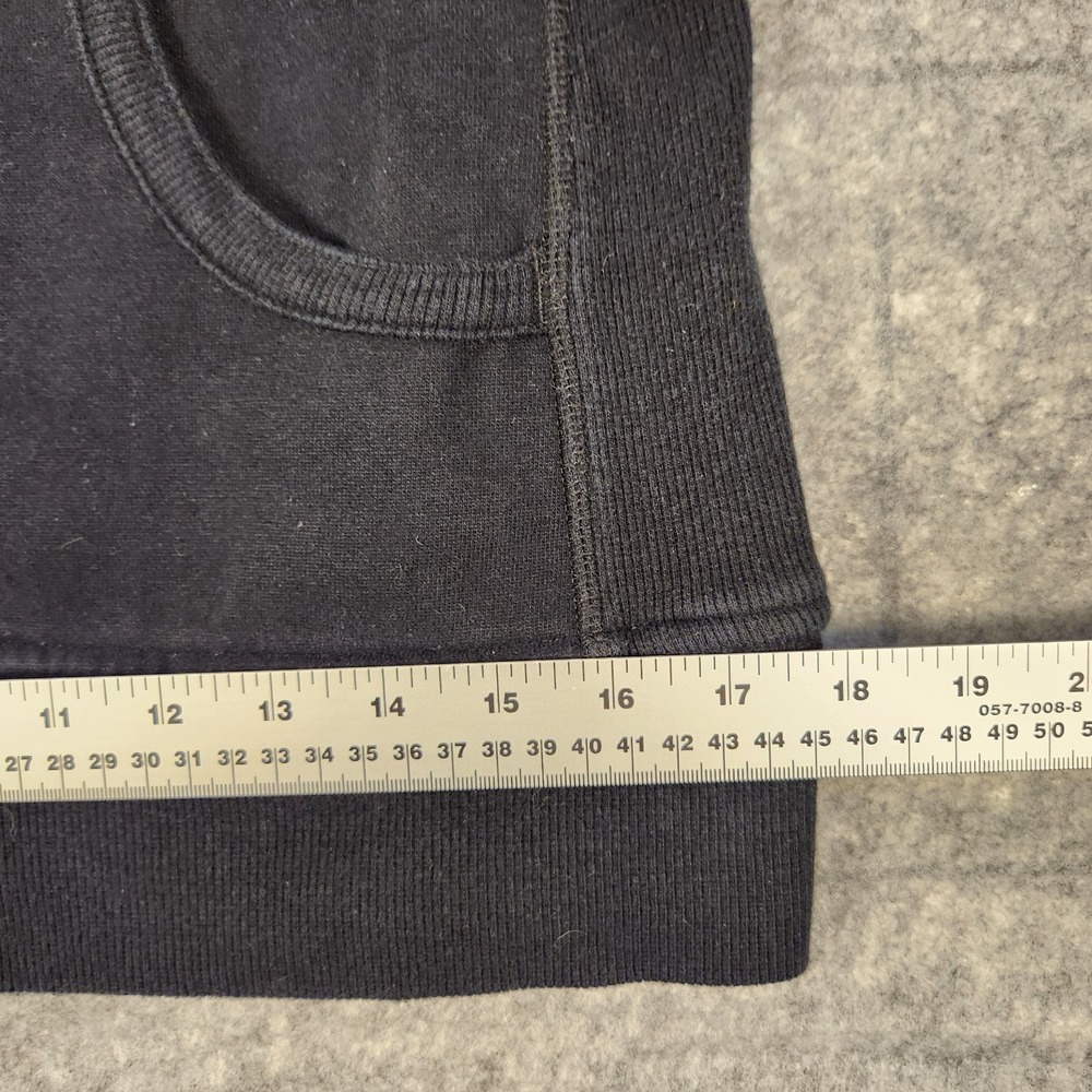 Lululemon full zip scuba hoodie black pockets Size Medium - Picture 9 of 9